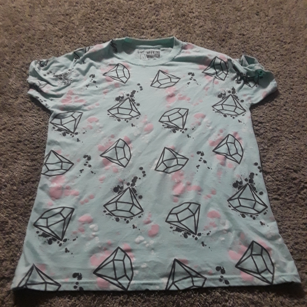 Green diamond shirt